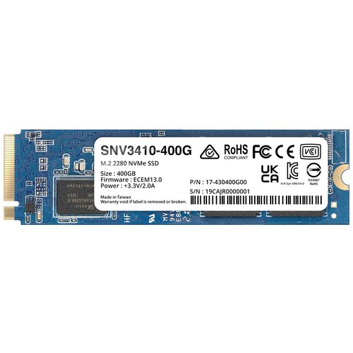 Synology 400GB SNV3410 NVMe M.2 2280 SSD_15869